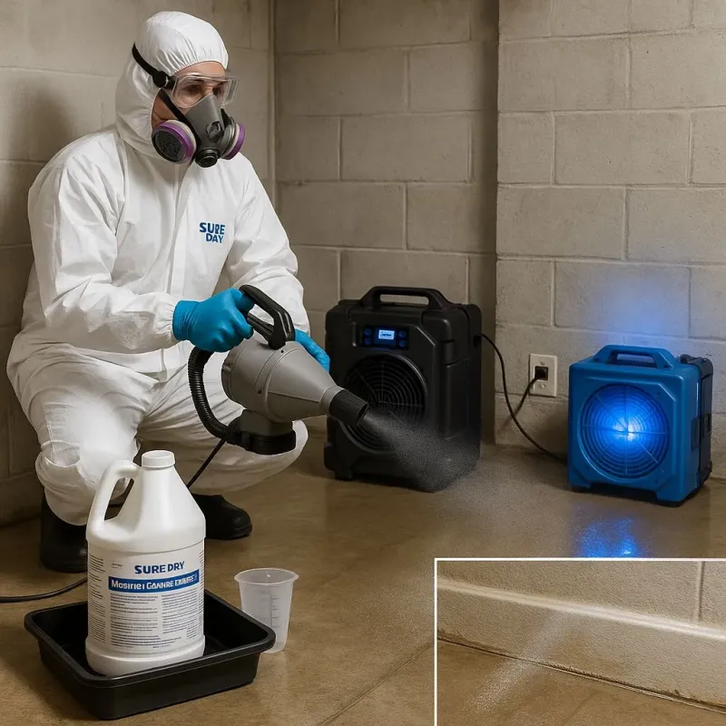 Sanitization and Odor Removal process in Greentown, OH