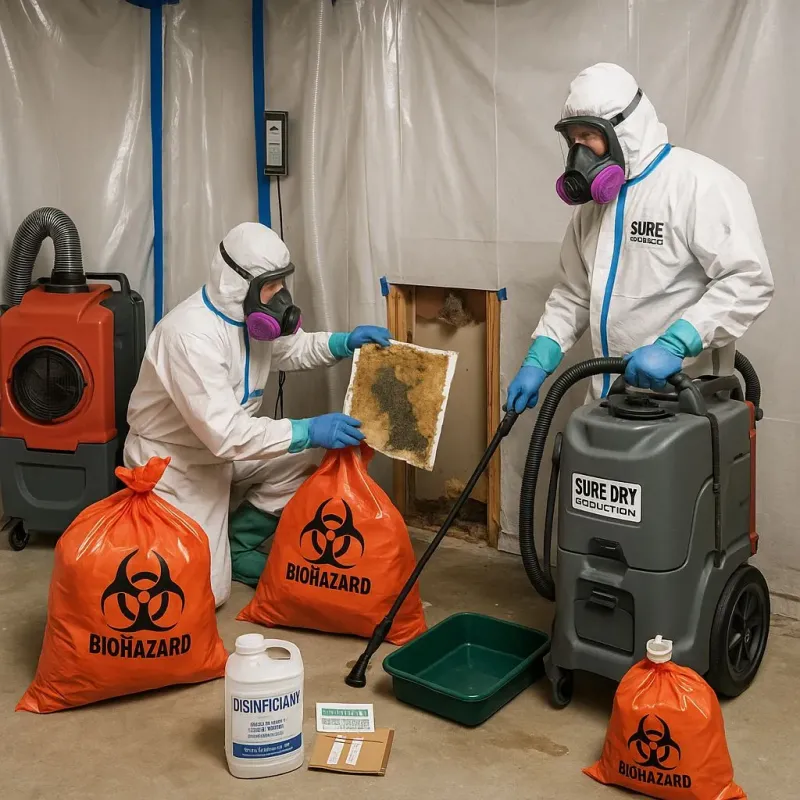 Contaminated Water Handling Protocols process in Greentown, OH